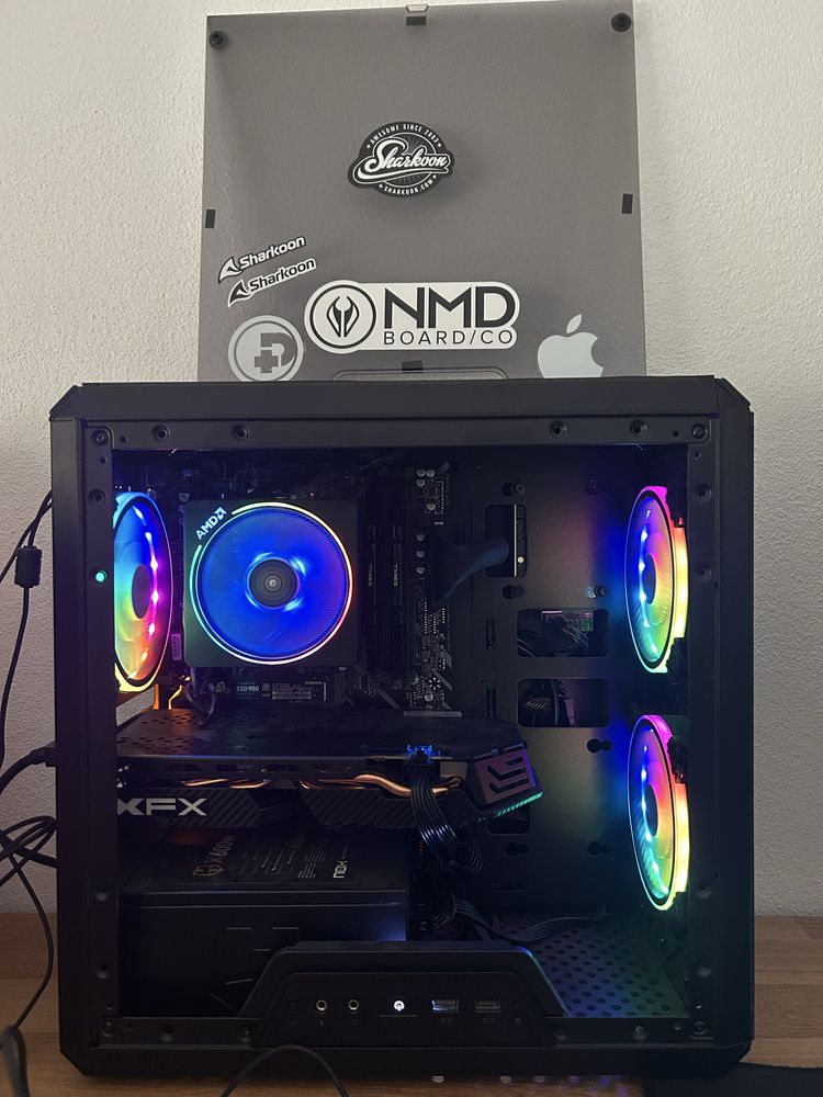 PC Gaming Ryzen 7 2700x RX 580 8GB, 16GB RAM, 1TB HDD