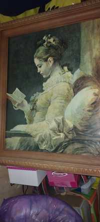 Obraz Czytająca dziewczyna