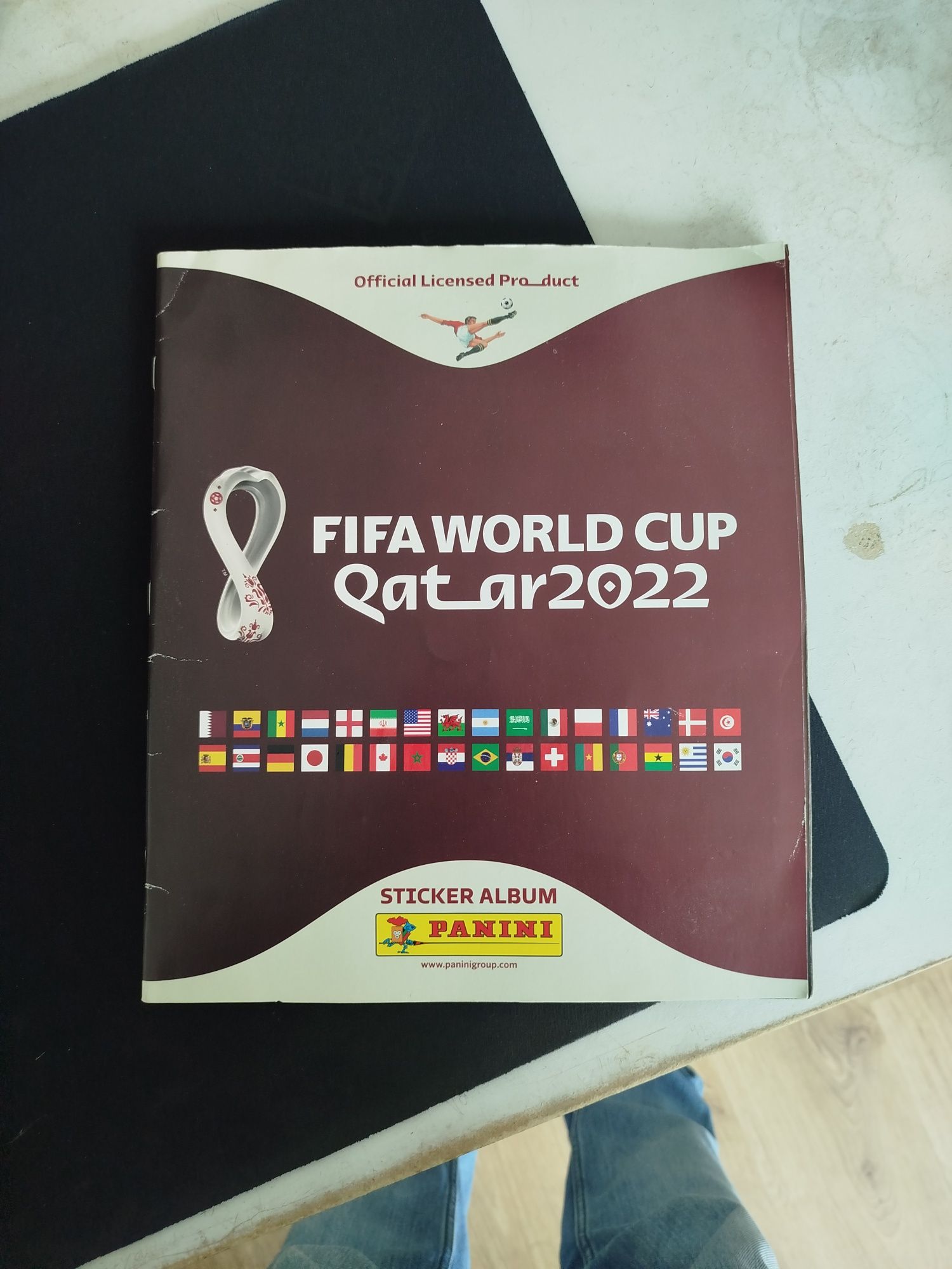 Caderneta - Qatar 2022 (toda preenchida)