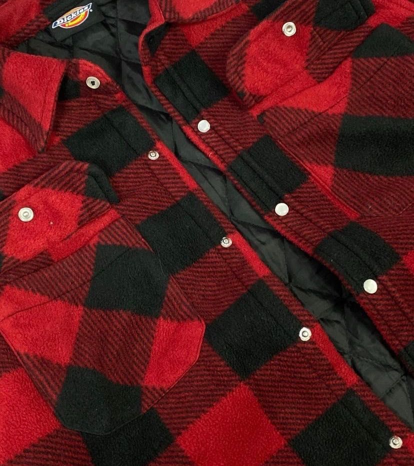 New Винтажная Шерпа Dickies Куртка Vintage Flannel Rap