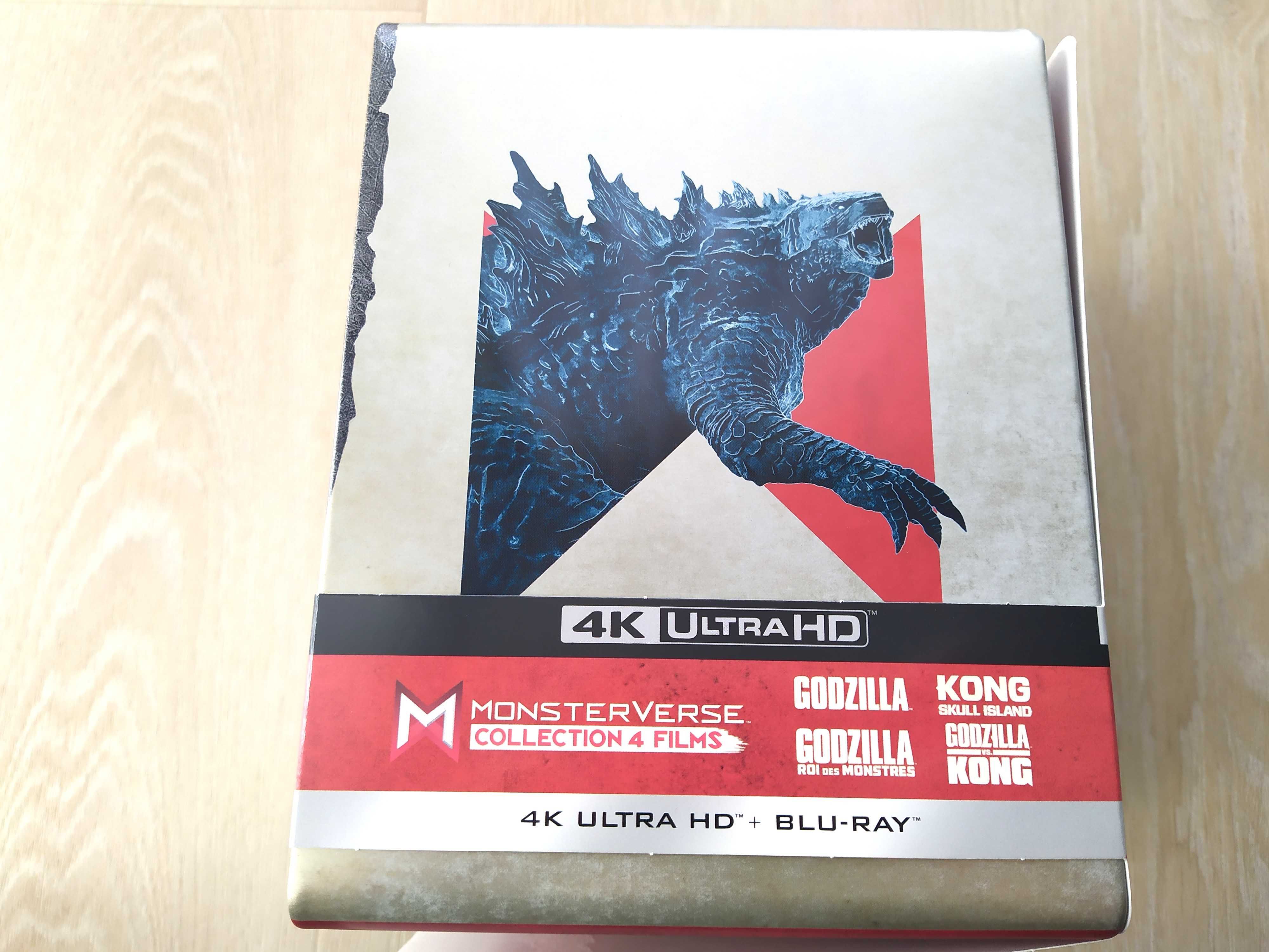 Monsterverse Collection (4K + 2D Blu-ray 4x Steelbook) (8 Płyt)