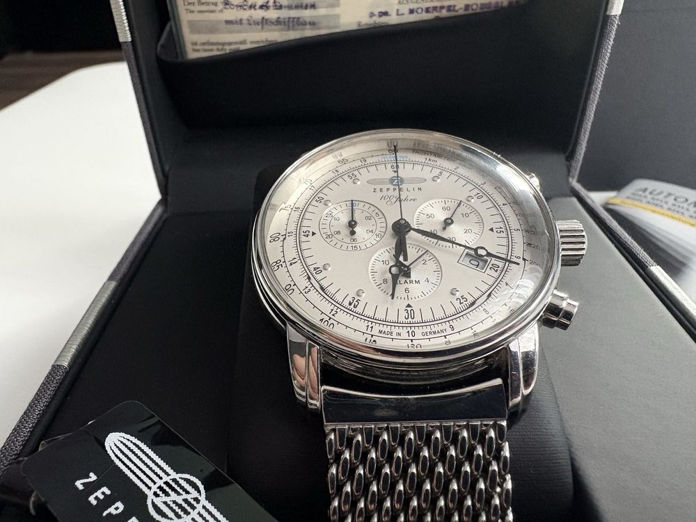 ZEGAREK ZEPPELIN 100 Jahre 7680M-1