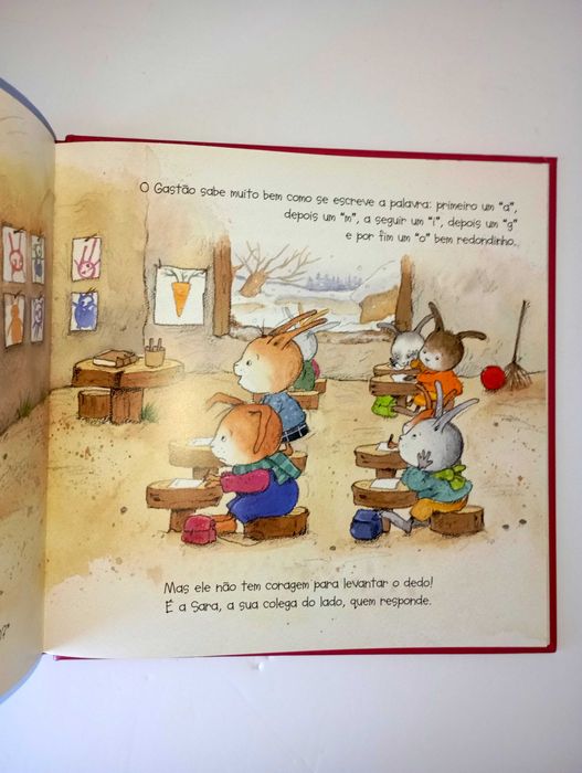 O Gastão não tem coragem de jogar futebol