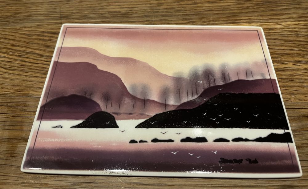 Villeroy boch kartka pocztowka porcelanowa