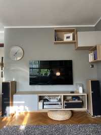 Szafka pod tv rtv IKEA Besta 180cm + front Lappviken szary
