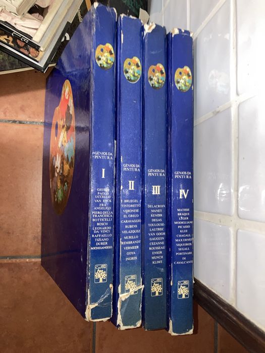 Génios da Pintura - 4 Volumes