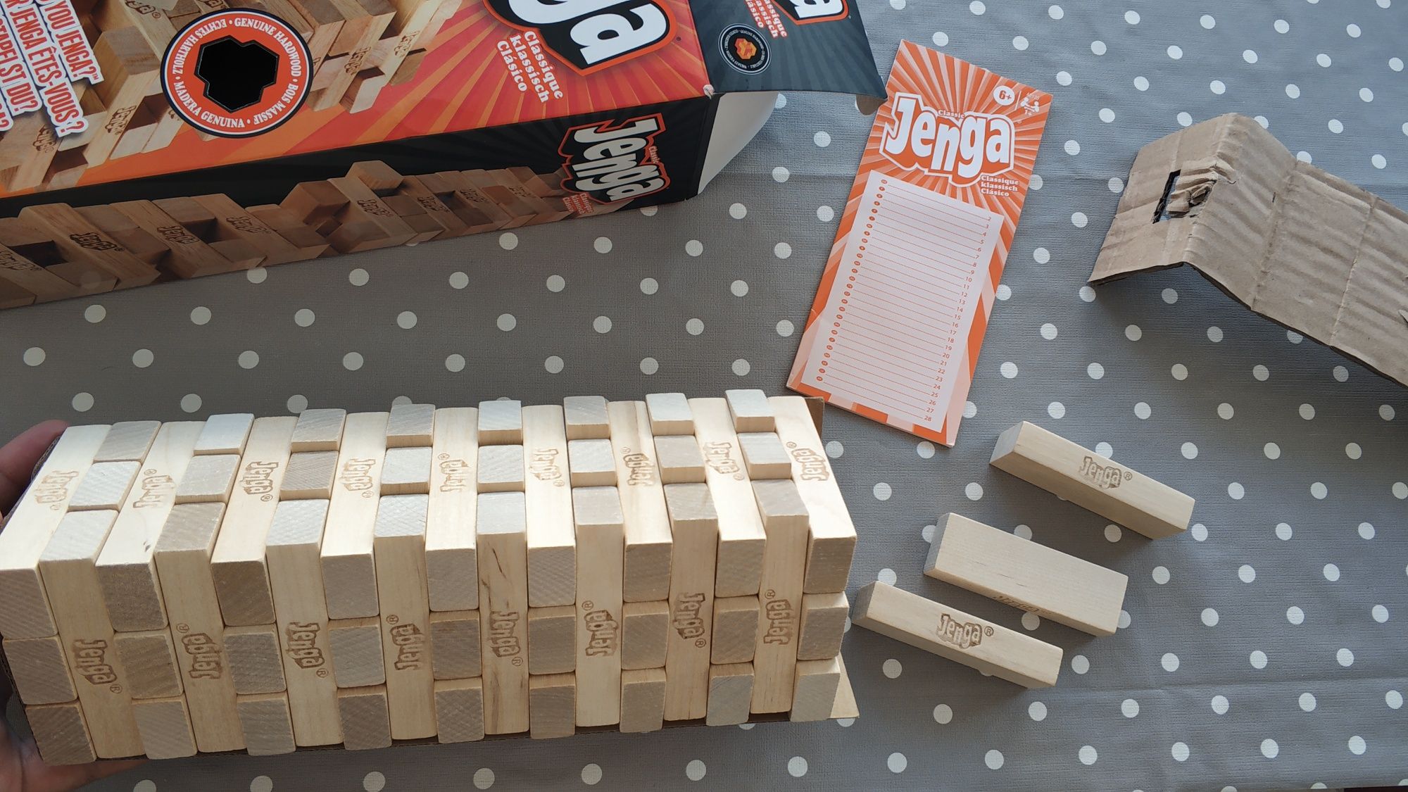 [Novo] Jogo Jenga Classic - Hasbro