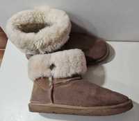 Walkx buty zimowe śniegowce jak emu futro ciepłe ocieplane kożuszkiem