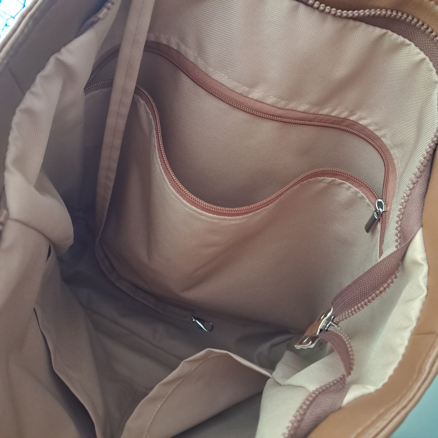 Torba Shopper kolor camel Jumibag