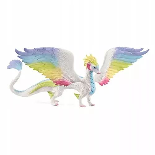 Schleich 70728 BAYALA Rainbow Dragon Figurine for ages 5+. Schleich