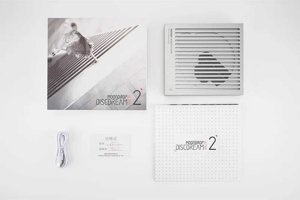 ⇒ Moondrop DiscDream 2 Ultra - портативний CD-плеер + ЦАП, 3.5+4.4
