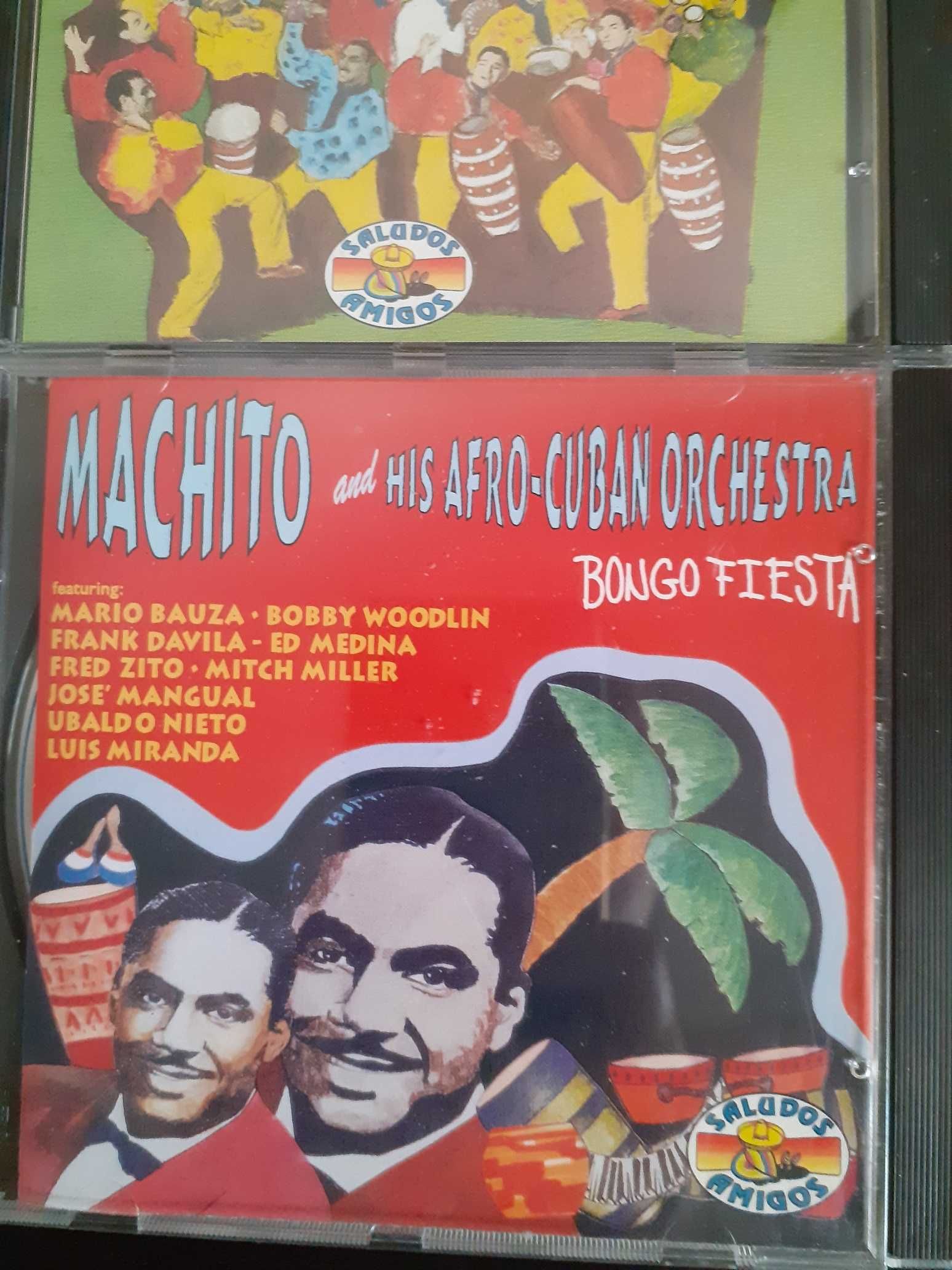 CDs música Afro cubana, congas e rumbas, mariachi, mambo e cha-cha-cha