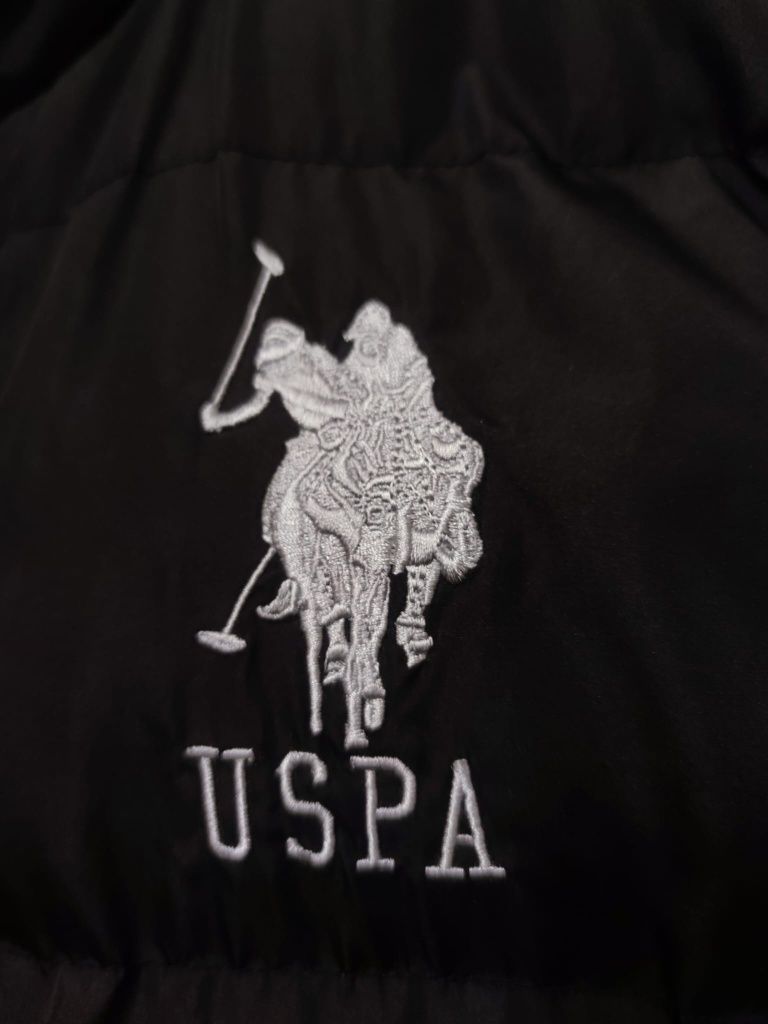 kamizelka puchowa kurtka US Polo Association bluza hoodie kangurka lon