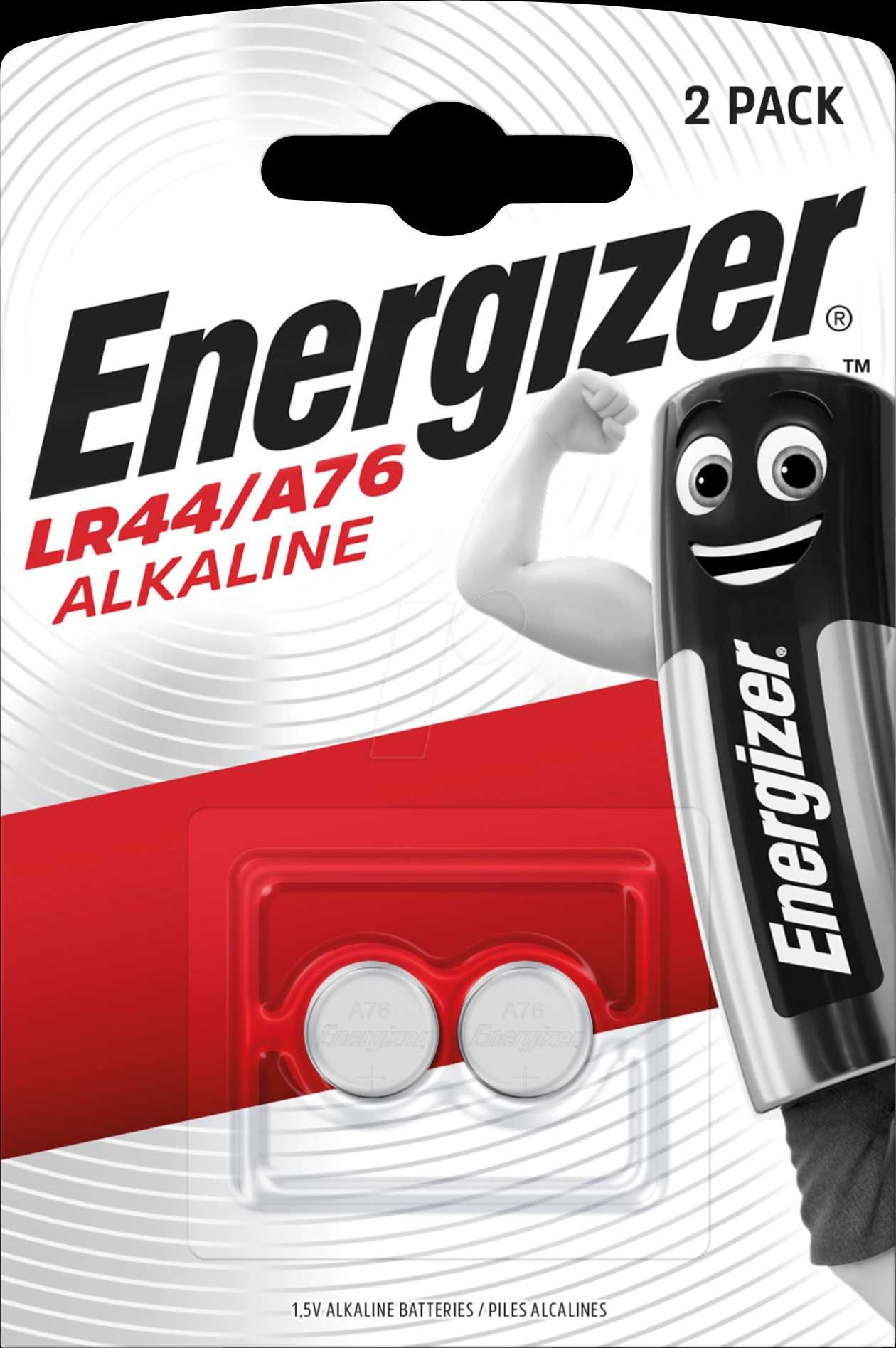 Батарейки LR44 Energizer LR44/A76,G13, AG13. Цена за уп. 20 шт