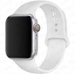Спортивний силиконовий браслет білий,Apple watch wtra 71 starlight 38