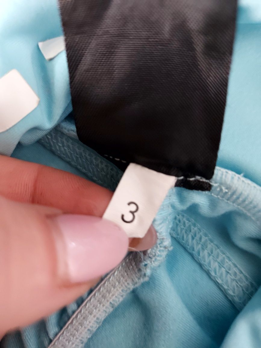 Spodnie legginsy push up marszczone Foxed FXD S/M siłownia