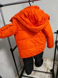 Комбинезон детский, куртка, штаны зима 104 см