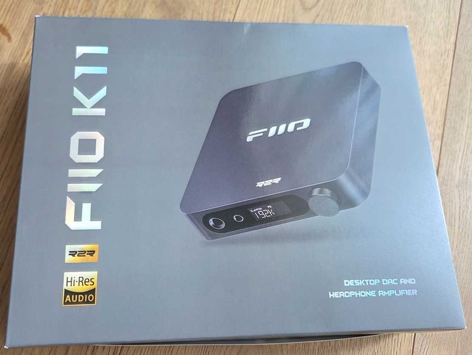 ЦАП із підсилювачем для навушників FiiO K11 R2R Black