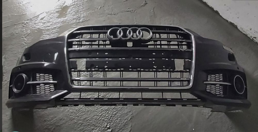 Розбор Бампера Audi A6 C7 S line Lift РЕСТАЙЛ Комплектні Ауди Бампер