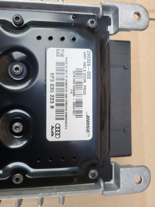 audi a3 8p bose głośniki komplet wersja 3 d