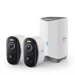 Zestaw monitoringu zewnętrznego Baseus Security N1/2K (2 kamery) - bia