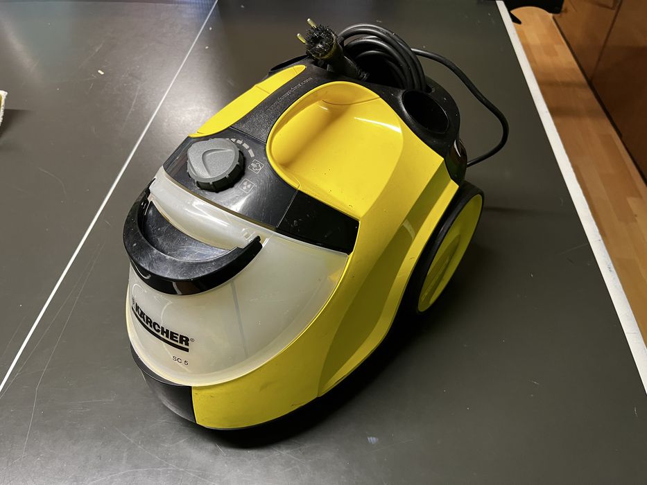Parownica Karcher SC5 + żelazko + akcesoria uszkodzona na cześci