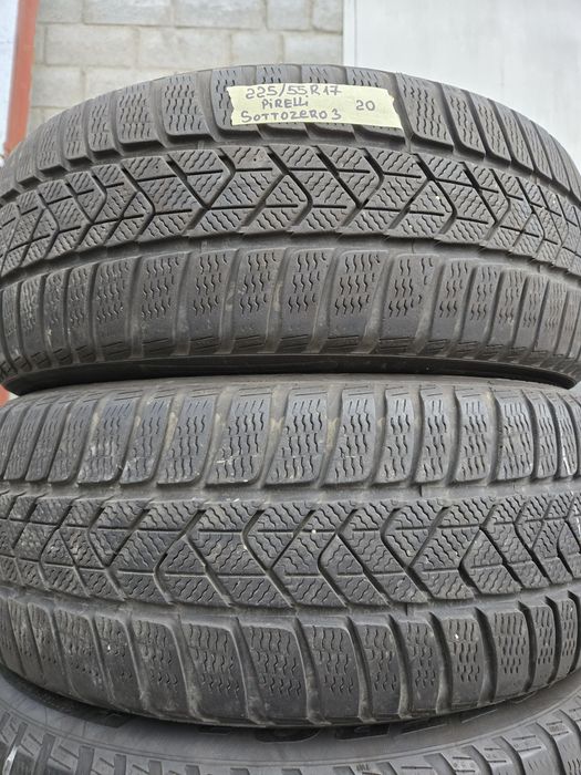 Шини зимові 225 55 17 Pirelli Sotozero 3 Склад 215 60