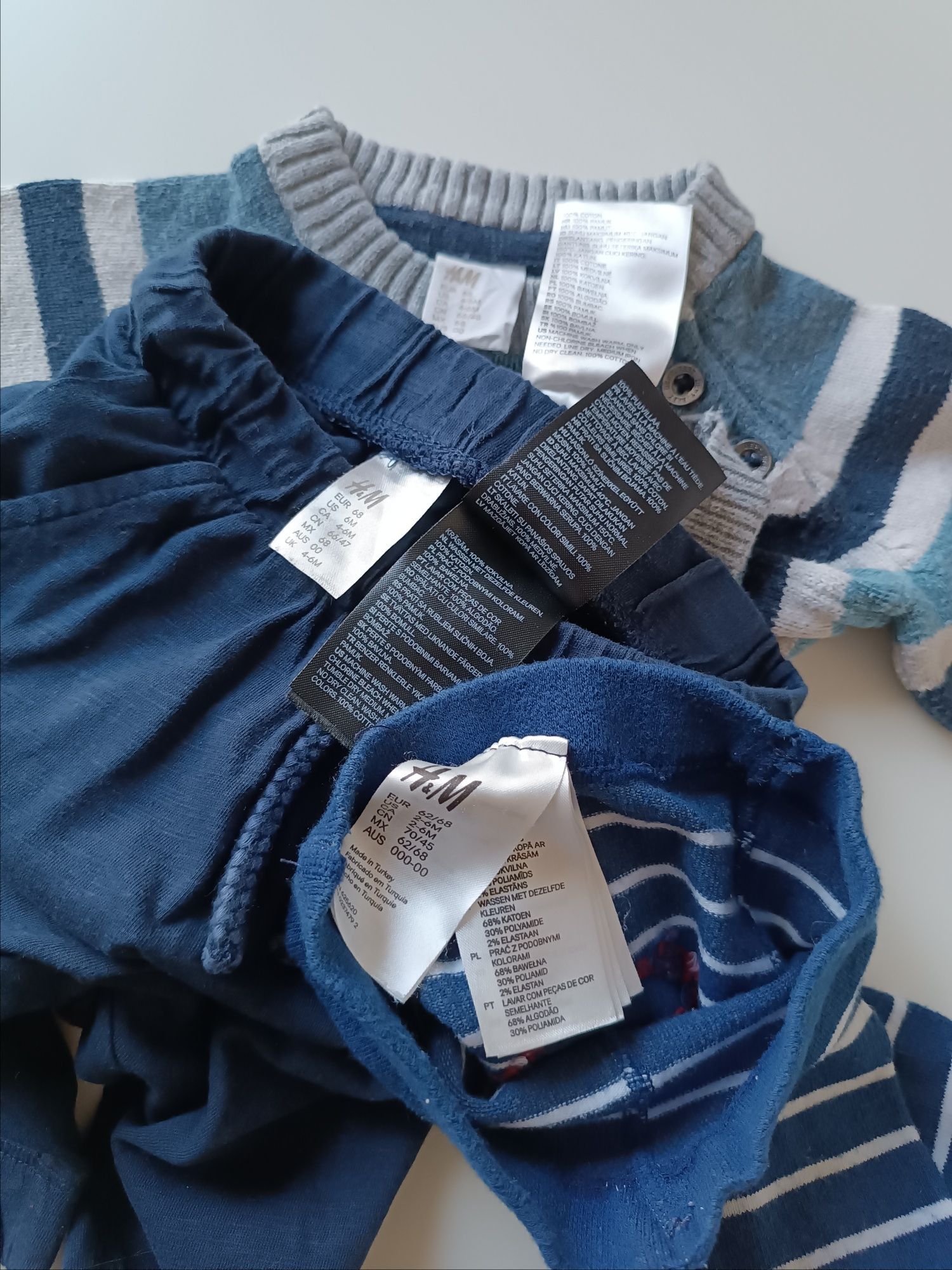 Sweterek + Spodnie + Rajstopy H&M r 62/68