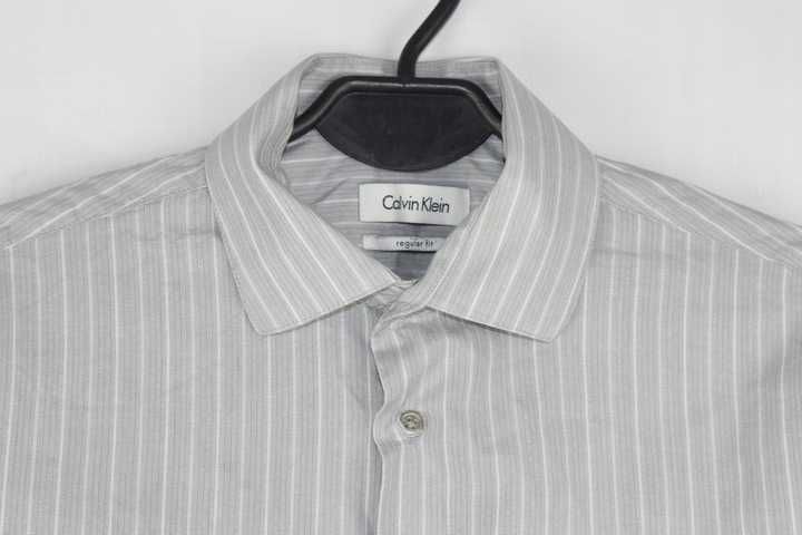 Calvin Klein koszula prążki regural fit 32 33
