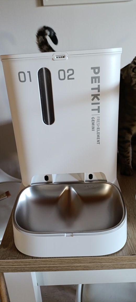 Dozownik automatyczny karmy PETKIT Yumshare Dual Hopper podwójny