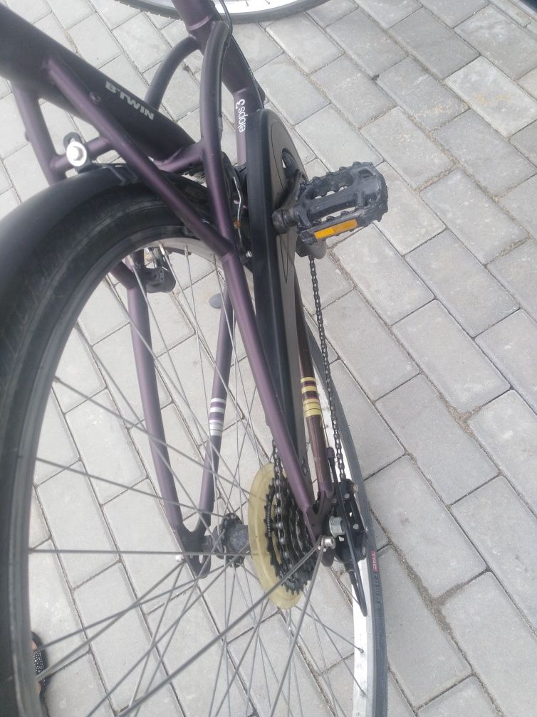 Rower miejski, damka Btwin Elops 3, 28 cali