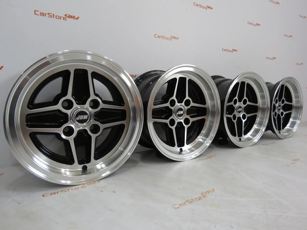 Jantes JBW RS4 Ford 13'' 7j  et 6 4x108 Pretas