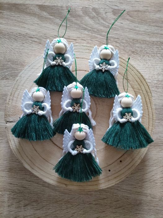 Aniołki na choinkę box świąteczny