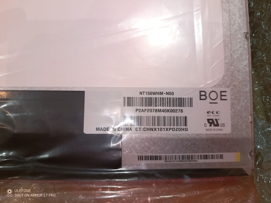 LCD portátil NT156WHM-N50 NOVO