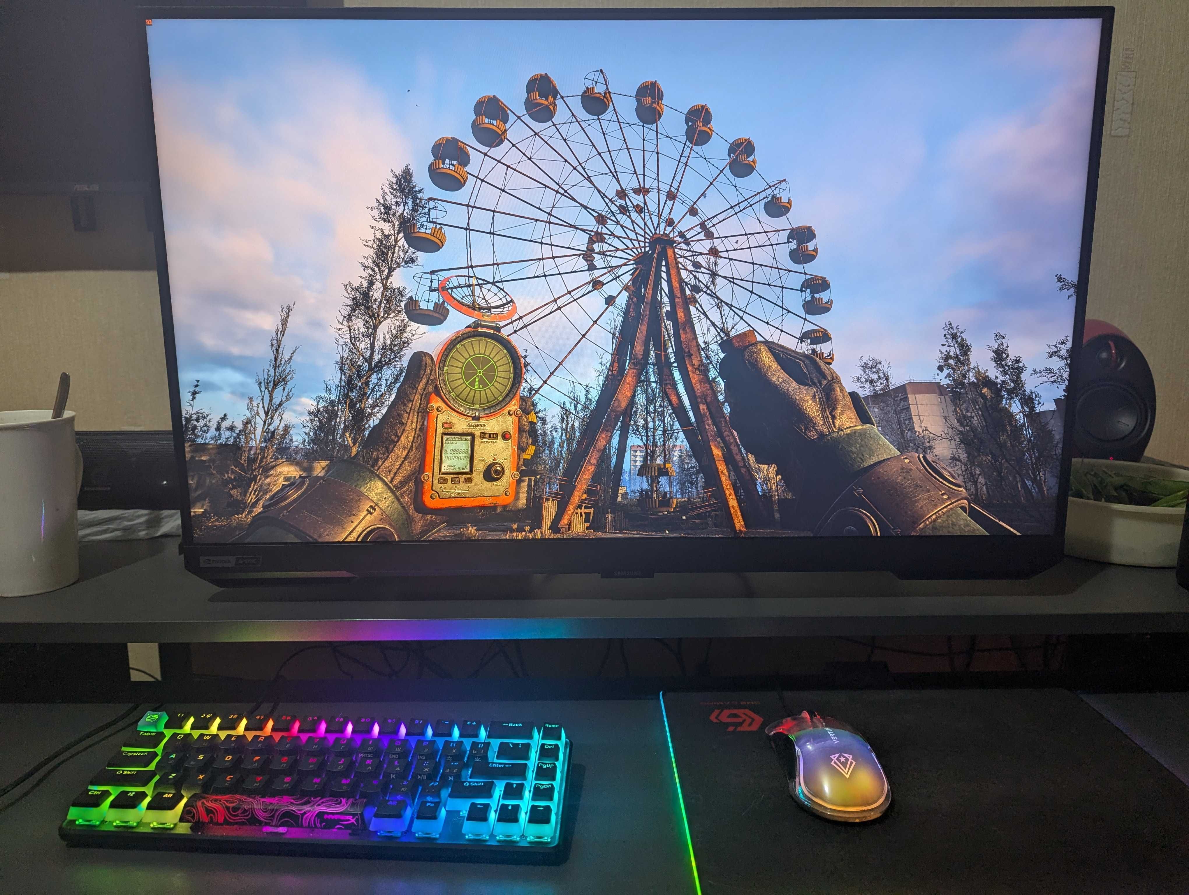 Ігровий монстр Samsung Odyssey G70B 32'' 4K HDR 10bit 144Hz 1 ms