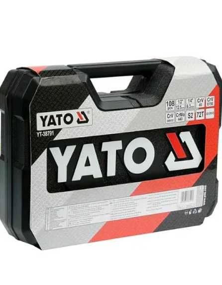 Набір інструментів Yato 108 предметів YT-38791 Набор Ключей  Yato