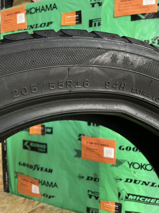 205/55 R16 Tomket Snowroadpro 3 (Шини б/у зима пара склад)