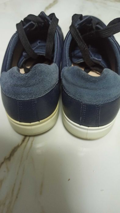 Мокасины крассовки ECCO p. 42, кожа