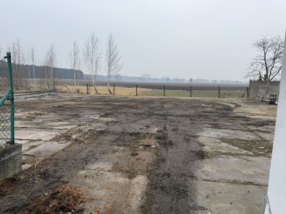 Wynajmę Halę 100 metrów plus plac 1300 metrów Ogrodzony