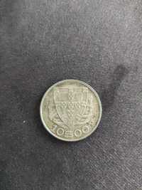 Moeda de prata de 10 escudos de 1932