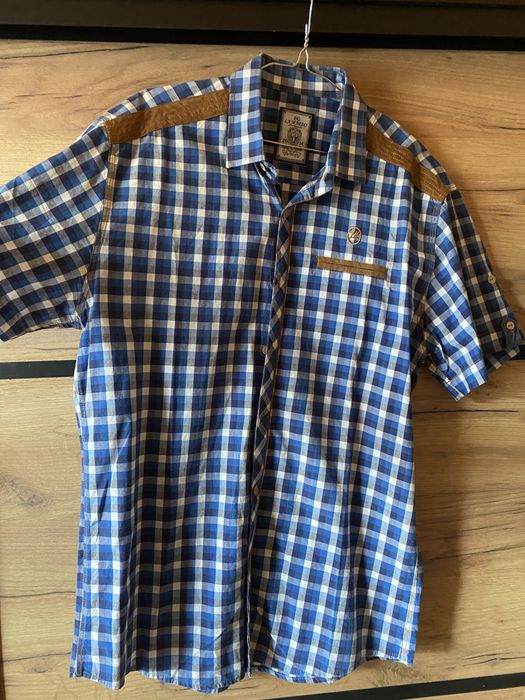 Koszula meska krótki rękaw xl/xxl