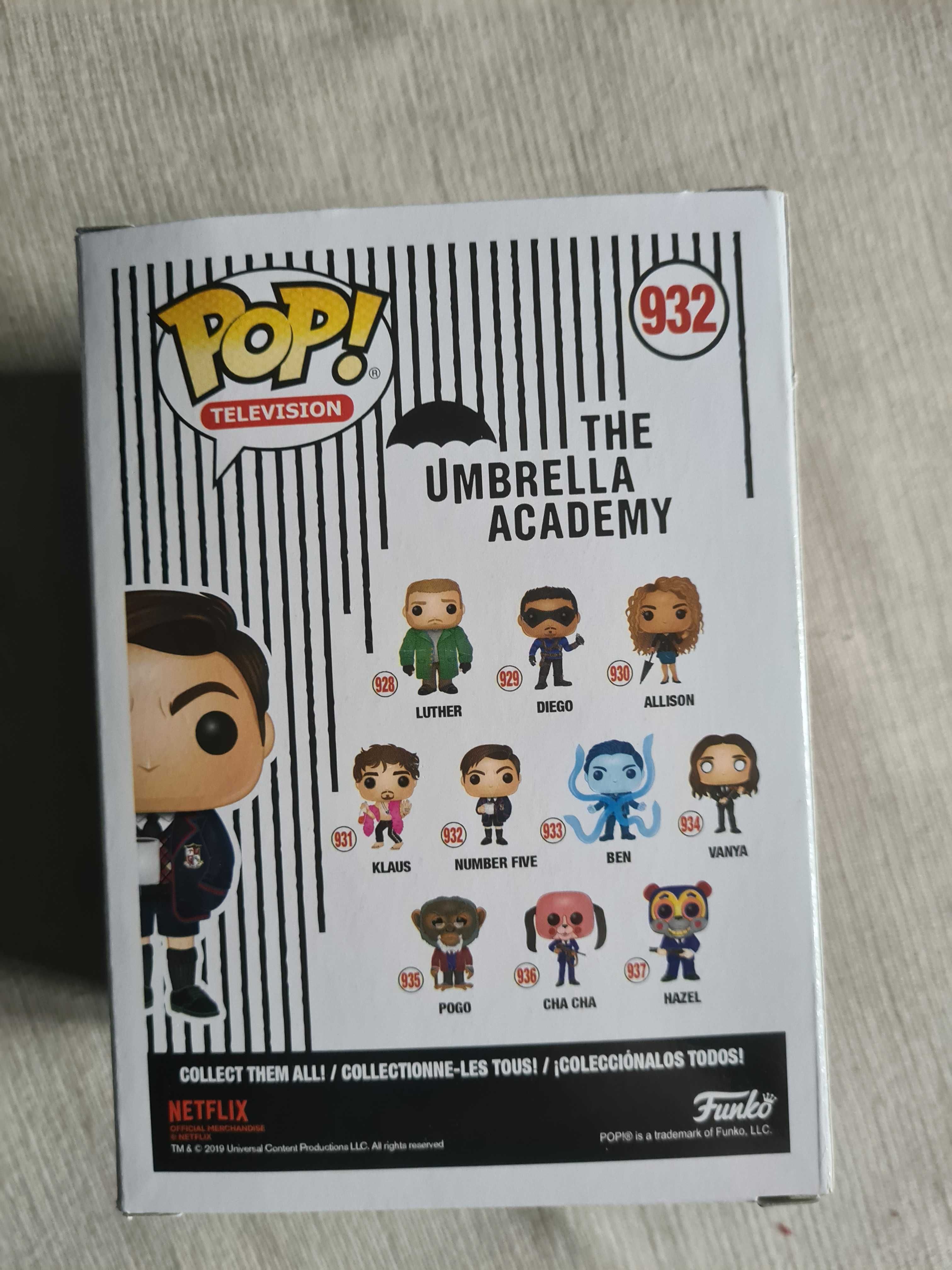 Funko Pop 932 - Number Five Chase Edition - The Umbrella Academy