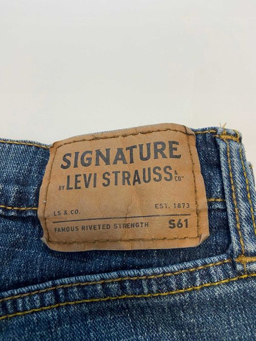 Levis Strauss Signature męskie spodnie jeansy w36 l34