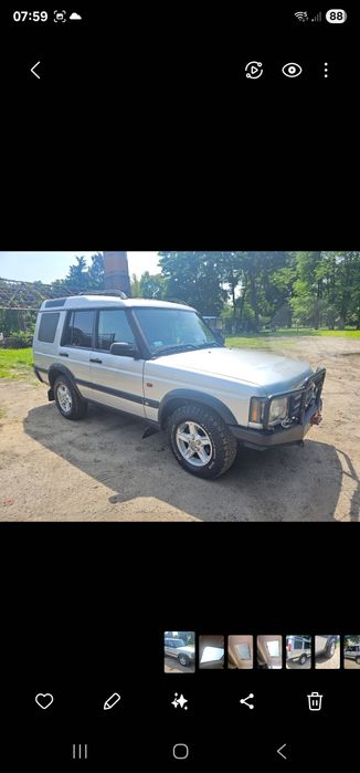 Vat 1, ocynk rama, wyprawowy, ciężarowy. Land Rover Discovery