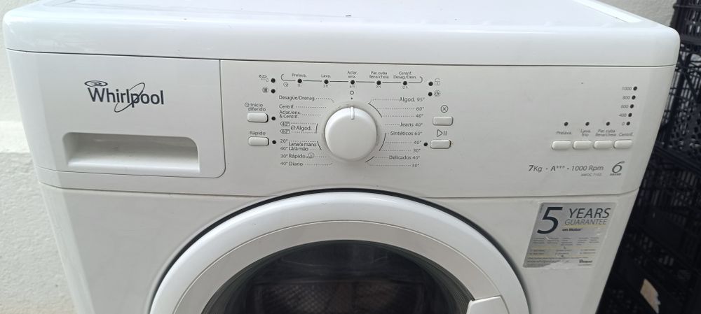 Máquina de lavar Whirlpool para peças