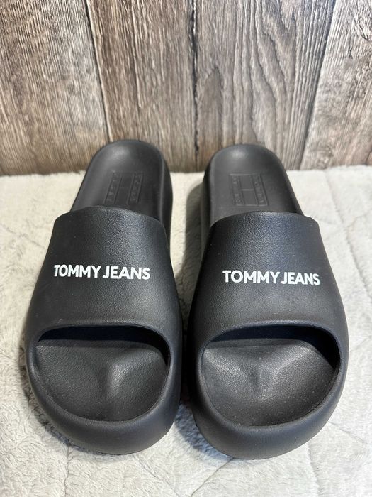 buty klapki damskie sandaly tommy hilfiger chunky flatform slide 39/40