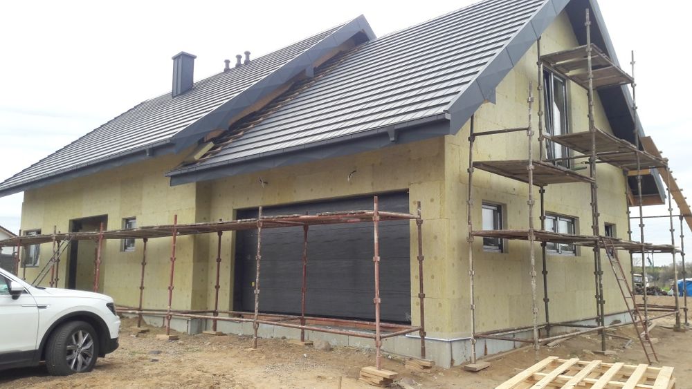 Usługi budowlane  budowa domu szkieletowego pod klucz