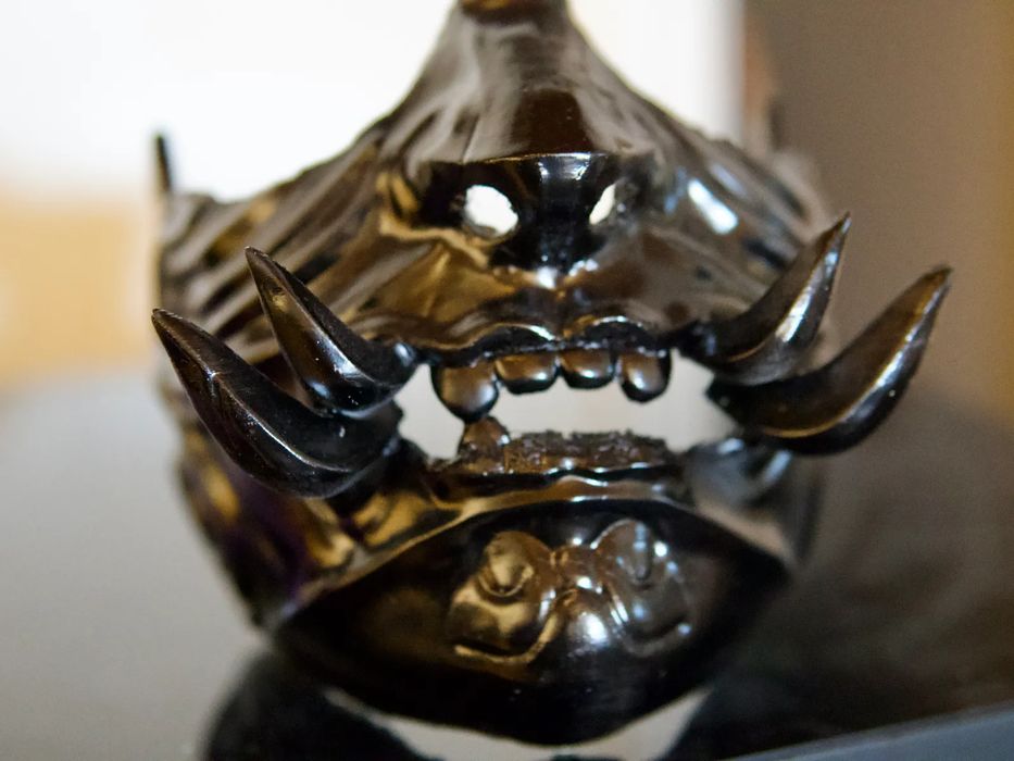Máscara Oni - Design Japonês