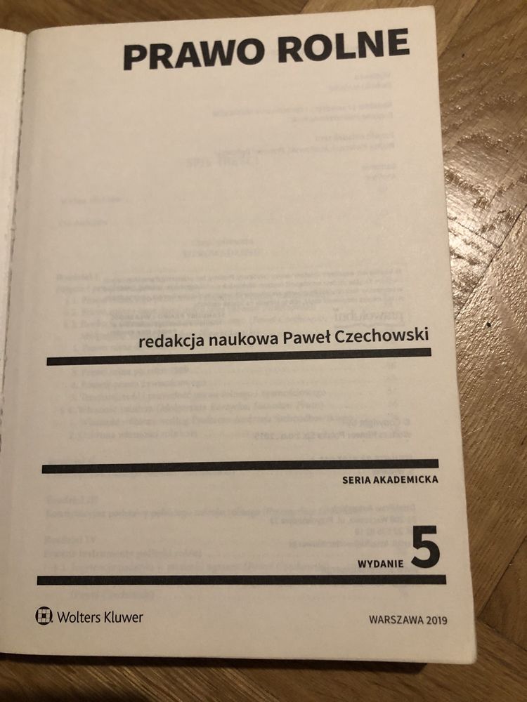 Prawo rolne podręcznik