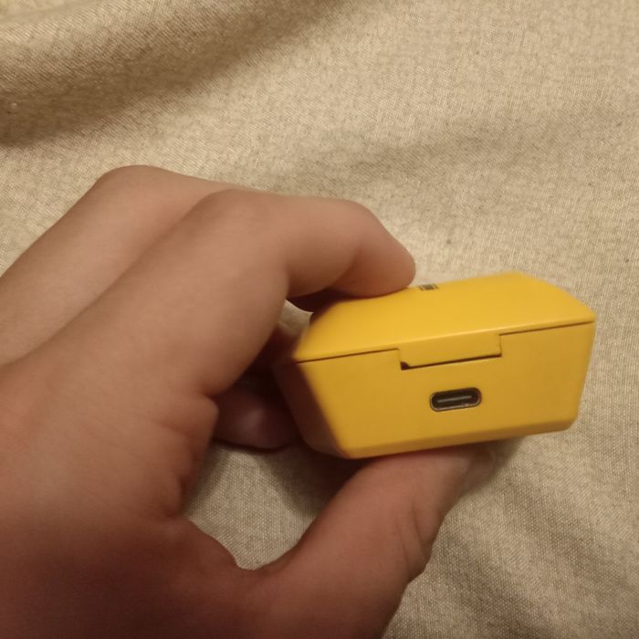 Bluetooth навушники-гарнітура Hoco S21, Yellow